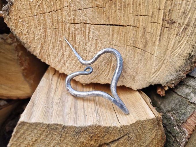 Collana artigianale con ciondolo “Cuore”