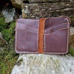 Portacarte in vera pelle
