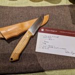 Gnais - manico in rovere